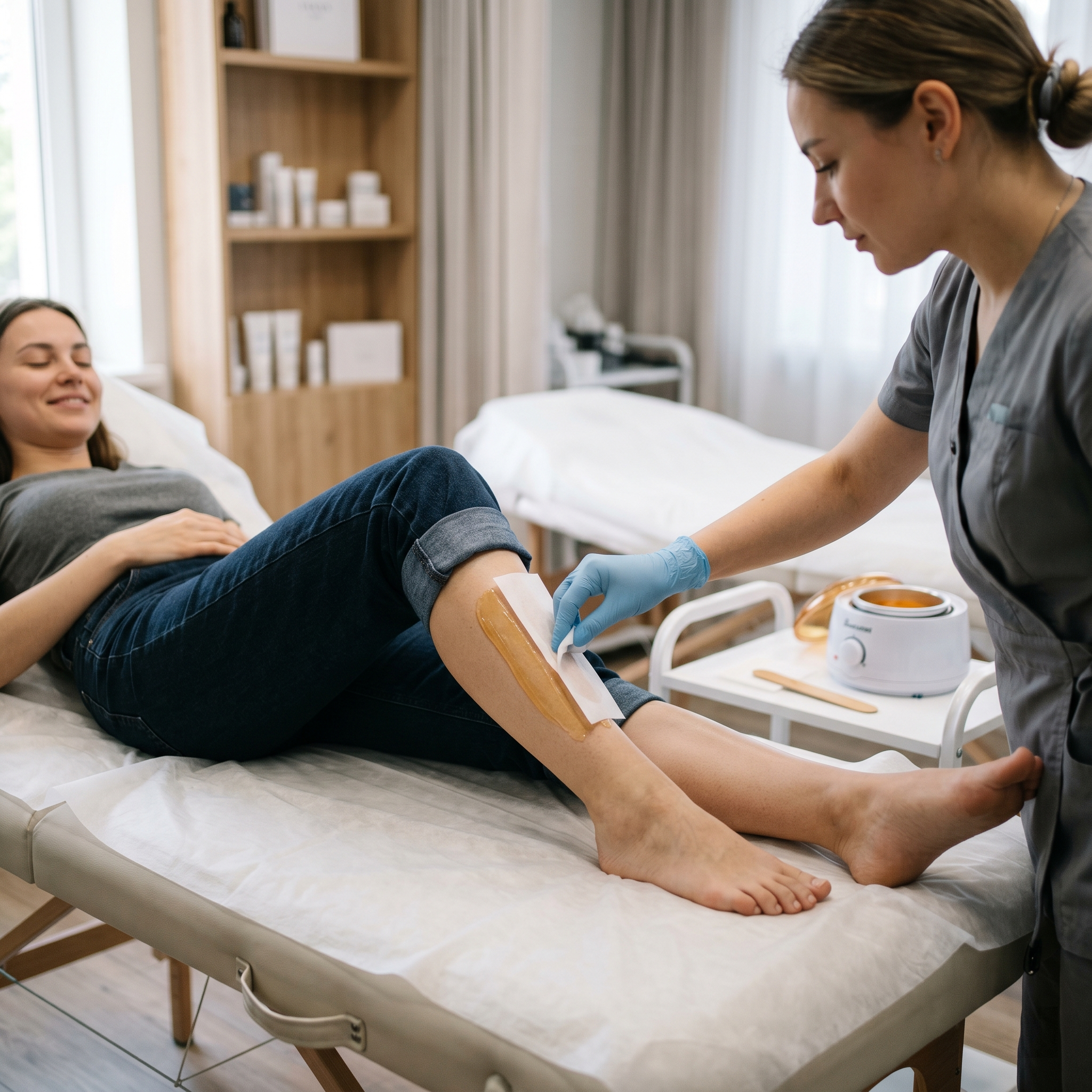 Half Legs Waxing